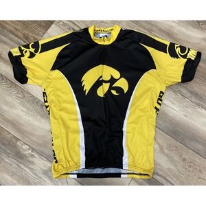 Iowa Hawkeyes Cycling Jersey Shirt XXL Adrenaline Promotions Biking